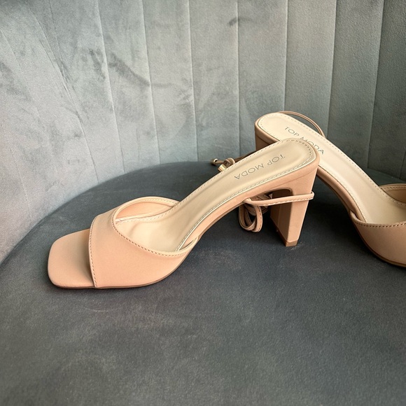 Top Moda Tan Heels - Picture 5 of 11